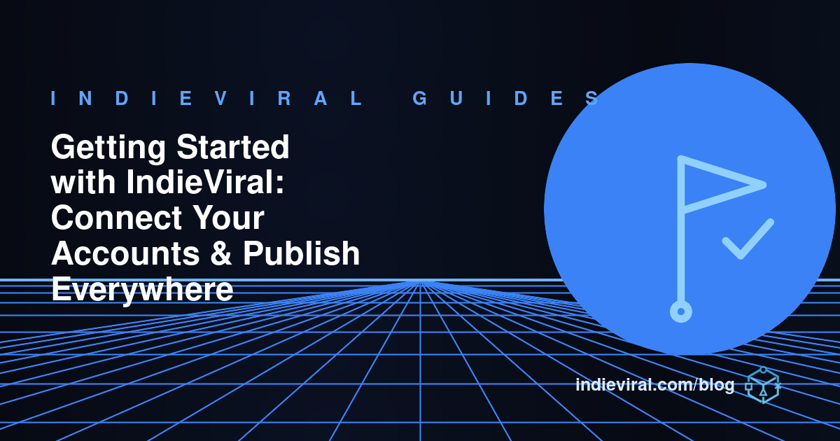Getting Started with IndieViral: Connect Your Accounts & Publish Everywhere