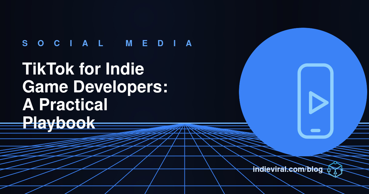 TikTok for Indie Game Developers: A Practical Playbook